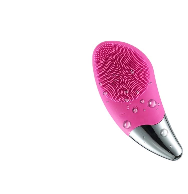 Cleansing Brush Silicone Facial Brush Electric Wash Face Machine Deep Cleaning Pore Skin Care Face Massage Brush